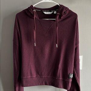 Calvin Klein Women's Deep Purple Hoodie
